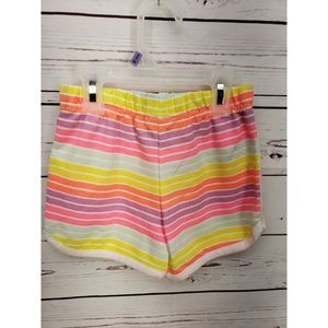 Zone Pro Small 6/6x Rainbow Sweat shorts girls new with tags hot pink hot orange